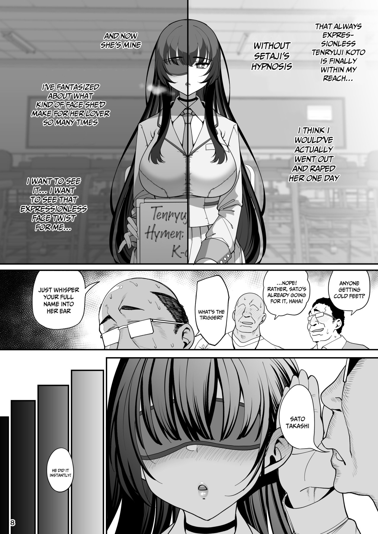 Hentai Manga Comic-Female Student Hypno-Read-9